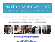 Tablet Screenshot of earthscienceartsc.com
